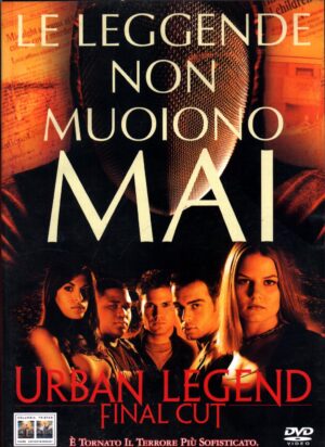Urban legend - Final cut DVD in Italiano