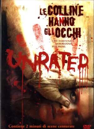 Le colline hanno gli occhi. Unrated. DVD in Italiano