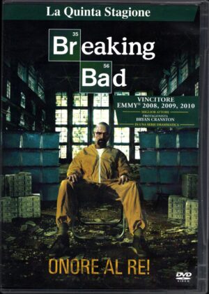 Breaking Bad. Quinta Stagione 5 Completa. (Episodi 1-8) (3 DVD). DVD in Italiano