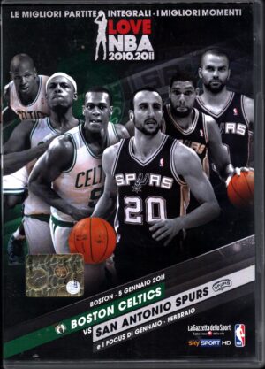 Boston Celtics Vs San Antonio Spurs. I Love NBA 2010 - 2011. DVD in Italiano Versione da edicola
