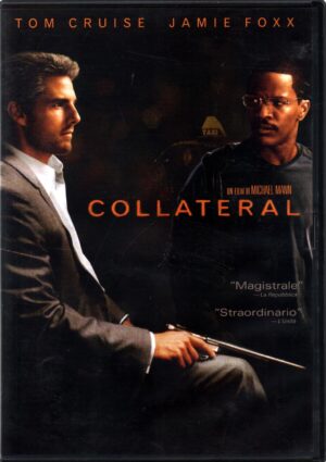 Collateral un film di Michael Mann con Tom Cruise, Jamie Foxx. DVD in Italiano