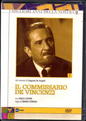 Il Commisssario De Vincenzi Seconda Stagione 2 Completa con 3 DVD in Italiano