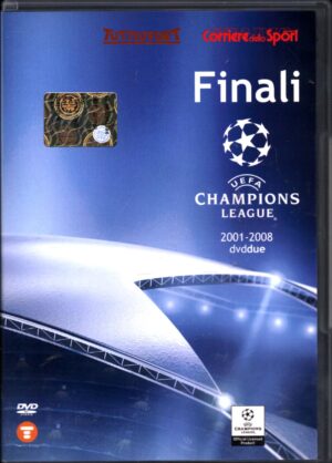 Finali Uefa Champions League 2001-2008 DVD in Italiano Versione da edicola