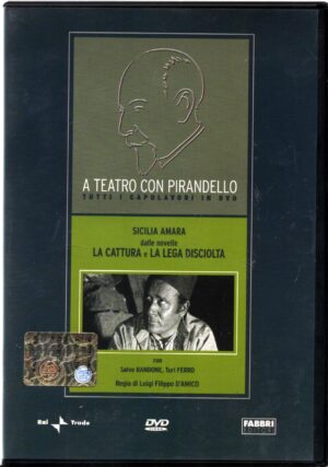 Sicilia Amara. A Teatro Con Pirandello. DVD in Italiano. Versione da edicola