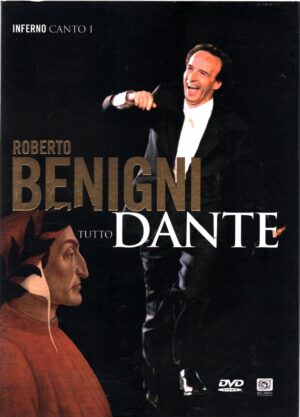 Roberto Benigni. Tutto Dante vol. 1. Inferno Canto I, 1. DVD in Italiano con Slipcase. Versione da edicola
