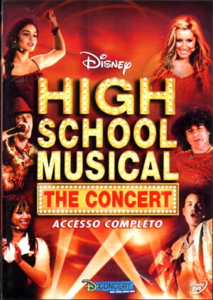 High school musical - The concert - Accesso completo DVD in Inglese Walt Dinsey