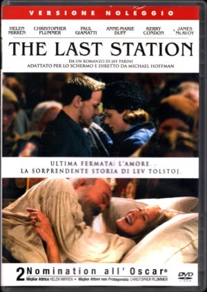 The Last Station DVD in Italiano Versione Noleggio