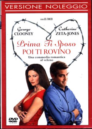 Prima Ti Sposo, Poi Ti Rovino DVD in Italiano Versione Noleggio George Clooney