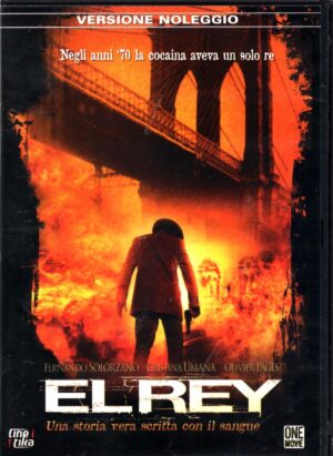 El Rey un film Marlon Moreno. DVD in Italiano. Versione Noleggio