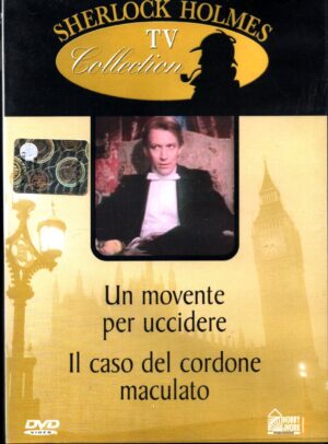 Un movente per uccidere, Il caso del cordone maculato. Sherlock Holmes TV Collection vol. 12. Versione da edicola. DVD in Italiano