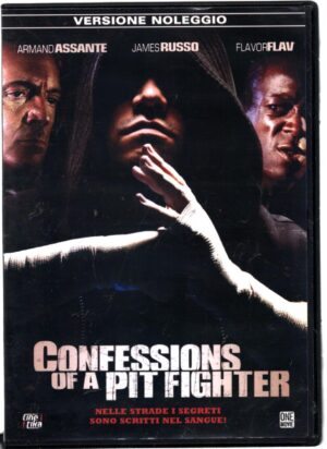 Confessions of a Pit Fighter con Armand Assante. DVD in Italiano. Versione Noleggio