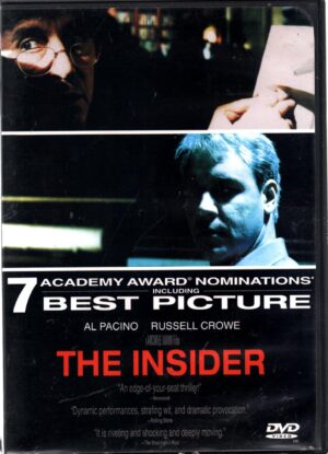 The Insider - Edizione Stati Uniti NTSC Regione 1, Lingua Inglese