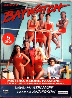 Baywatch Sesta Stagione 6 Completa con 5 DVD in Italiano