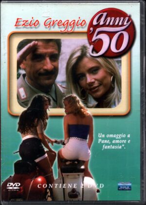 Anni 50. Miniserie Completa con Ezio Greggio con 2 DVD (Puntate 1-4) in Italiano