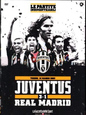 Juventus Real Madrid 3-1 - Le partite Indimenticabili DVD in Italiano Versione da edicola