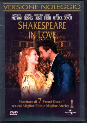 Shakespeare in Love DVD in Italiano Versione Noleggio
