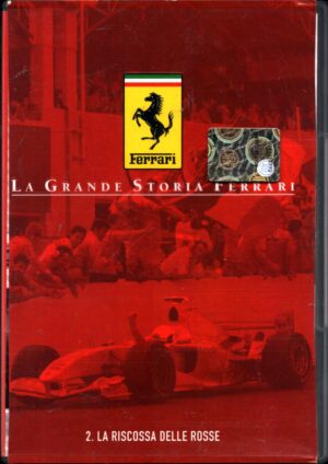 La Riscossa Delle Rosse Vol. 2 Grande Storia Ferrari DVD in Italiano Versione da edicola