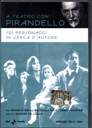 Sei Personaggi in cerca d'autore - A teatro con Pirandello Vol. 1 - Versione da edicola. DVD in Italiano