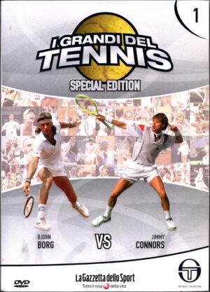 Bjorn VS Jimmy Connors - I Grandi del Tennis vol. 10 - Versione da edicola. DVD in Italiano