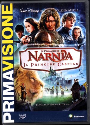 Le Cronache Di Narnia Prima Visione - Il Principe Caspian  DVD in Italiano Versione da edicola