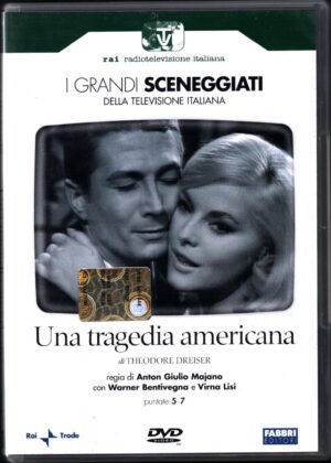 Una tragedia americana DVD in Italiano Puntate 5-7 Versione da edicola I grandi sceneggiati della televisione italiana