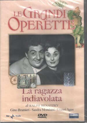 La ragazza indiavolata - DVD Le Grandi Operette (Gino Bramieri) - Versione da edicola - DVD in Italiano