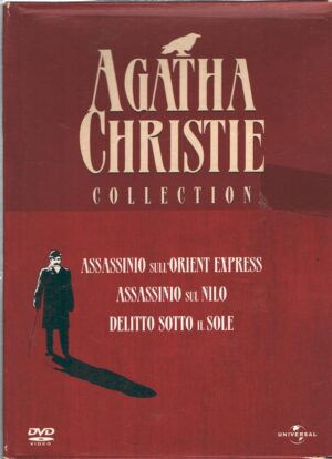 Agatha Christie Collection (3 DVD) con Cofanetto - DVD in Italiano (Assassinio sull'Orient Express, Assassinio sul Nilo, Delitto sotto il sole)