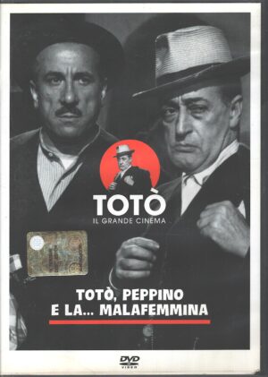 Totò Peppino e la malafemmina - DVD Totò Il Grande Cinema - SENZA Slipcase - Versione da edicola - DVD in Italiano