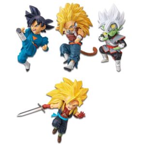 Super Dragon Ball - Drangoball Heroes WCF Chibi Figures cm 7. Lotto n. 4 Figure. Bandai