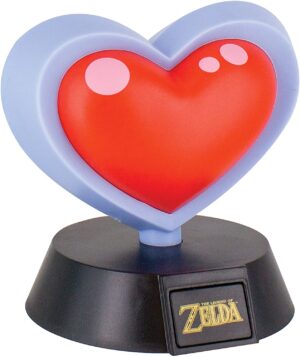 The Legend of Zelda Heart Container Light - Lampada a forma di Cuore. Nintendo