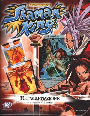Shonen Jump's Shaman King Reincarnazione - Card Mazzo di Carte Introduttivo per 2 giocatori. Upper Deck Entertainment