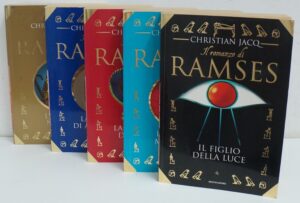 Il Romanzo di Ramses - Saga Completa (5 volumi) di Christian Jacq ed. Mondadori