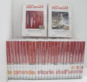 La Grande Storia dell'Uomo di Piero e Alberto Angela. Raccolta Completa n. 27 DVD in Italiano. Versione da Edicola