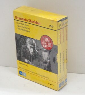 Il Tenente Sheridan con M. Casacci, A. Ciambricco e G. Rossi. Cofanetto con n. 3 DVD in Italiano