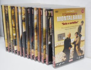 Il Commissario Montalbano DVD - Stagioni da 1 a 6 complete (14 DVD) SENZA COFANETTO - Versione da edicola - DVD in Italiano