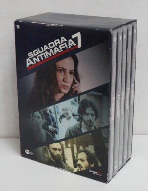 Squadra Antimafia 7 – Settima Stagione 7 Completa con n. 5 DVD in Italiano con Cofanetto. Versione da Edicola