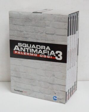 Squadra Antimafia Palermo oggi 3. Stagione 3 Completa (Episodi 1-10) (5 DVD) con Cofanetto. Versione da edicola. DVD in Italiano