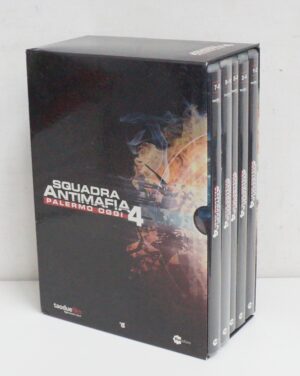 Squadra antimafia Palermo oggi 4. Stagione 4 Completa (Episodi 1-10) (5 DVD) con Cofanetto. Versione da edicola. DVD in Italiano