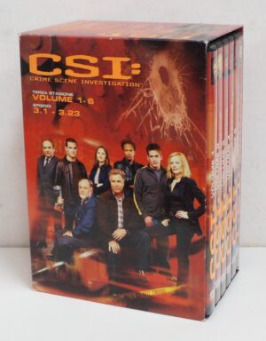 CSI - Crime Scene Investigation - Stagione 3 Completa (6 DVD) (Episodi 1-23) con Cofanetto - Versione da edicola - DVD in Italiano