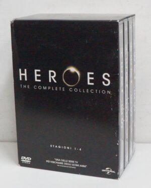 Heroes Stagioni 1-4 Complete. Cofanetto con n. 23 DVD in Italiano