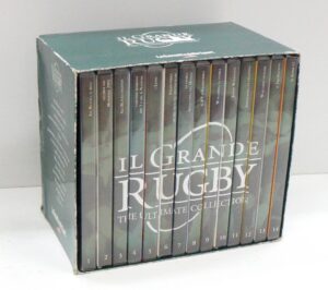 Il Grande Rugby - Raccolta Completa con n. 14 DVD in Italiano con Cofanetto. Versione da edicola
