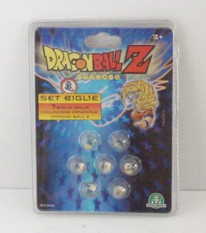 Dragon Ball Z Set 7 Biglie con i personaggi di Dragonball Z. 1989 Giochi Preziosi