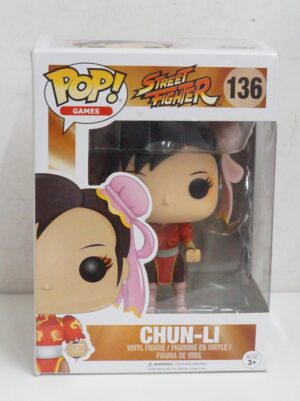 Funko Pop! Games: Chun-Li Red. Street Fighter n. 136. Action Figure cm 10. Funko