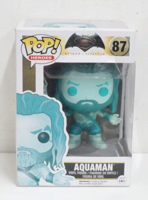 Funko Pop! Heroes. Aquaman. Batman V Superman n. 87. Action Figure cm 10. Funko