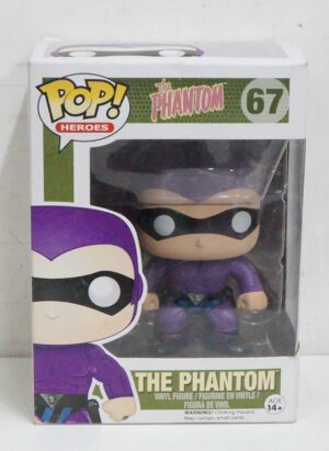 Funko Pop! Heroes: The Phantom. The Phantom n. 67. Action Figure cm 10. Funko