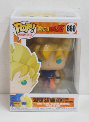 Funko Pop! Animation: Super Saiyan Goku First Appearance. Dragon Ball Z, Dragonball Z n. 860. Action Figure cm 10. Funko