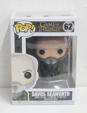 Funko Pop! Game of Thrones: Davos Seaworth. Trono di Spade n. 62. Action Figure cm 10. Funko
