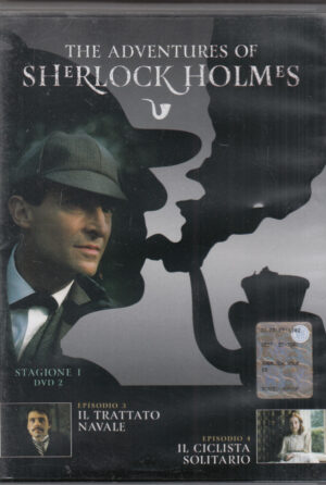 The Adventure of Sherlock Holmes. Stagione 1 vol. 2 (Episodi 3-4). DVD in Italiano. Versione da edicola