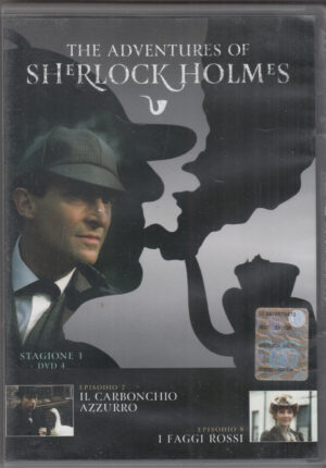 The Adventure of Sherlock Holmes. Stagione 1 vol. 4 (Episodi 7-8). DVD in Italiano. Versione da edicola