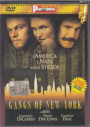 Gangs of New York. Grandi film di Panorama. DVD in Italiano. Versione da edicola
